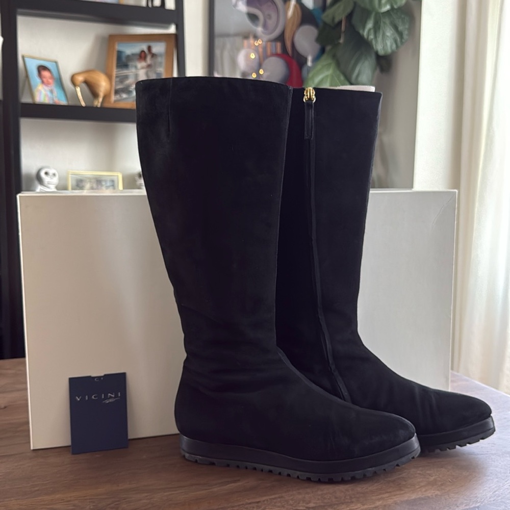 Boots by Vicini, size- US8,5, color- black, condition- good with box